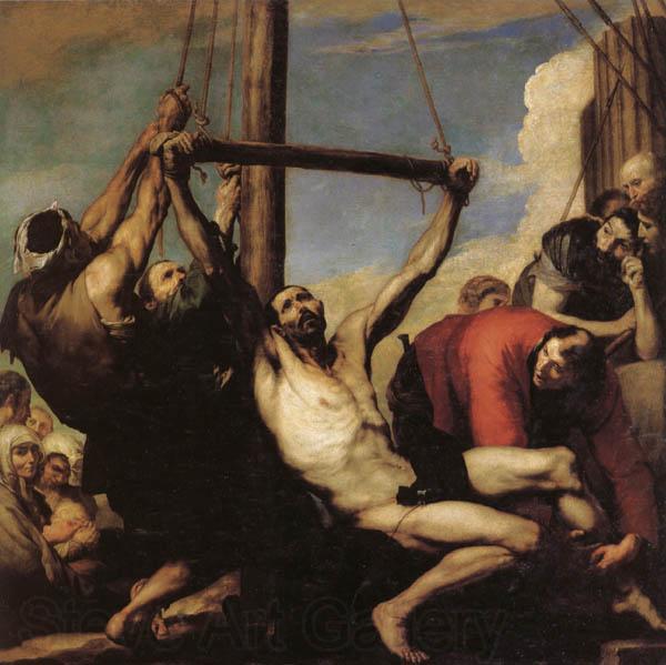 Jose de Ribera The Martyrdom of St. philip Norge oil painting art